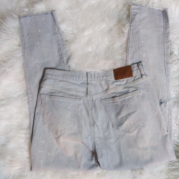 Madewell railroad striped jeans | size 25 - Picture 3 of 4